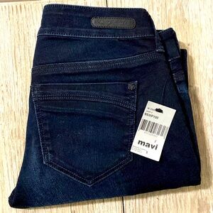✅3-$50. NWT 27 Mavi high rise skinny dark wash jeans  Stretchy.
